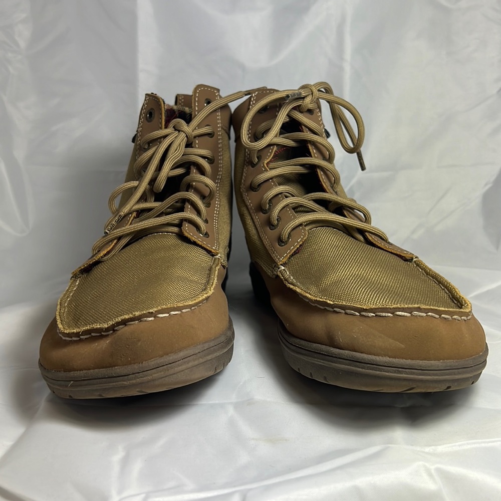 Lems canvas+leather boot